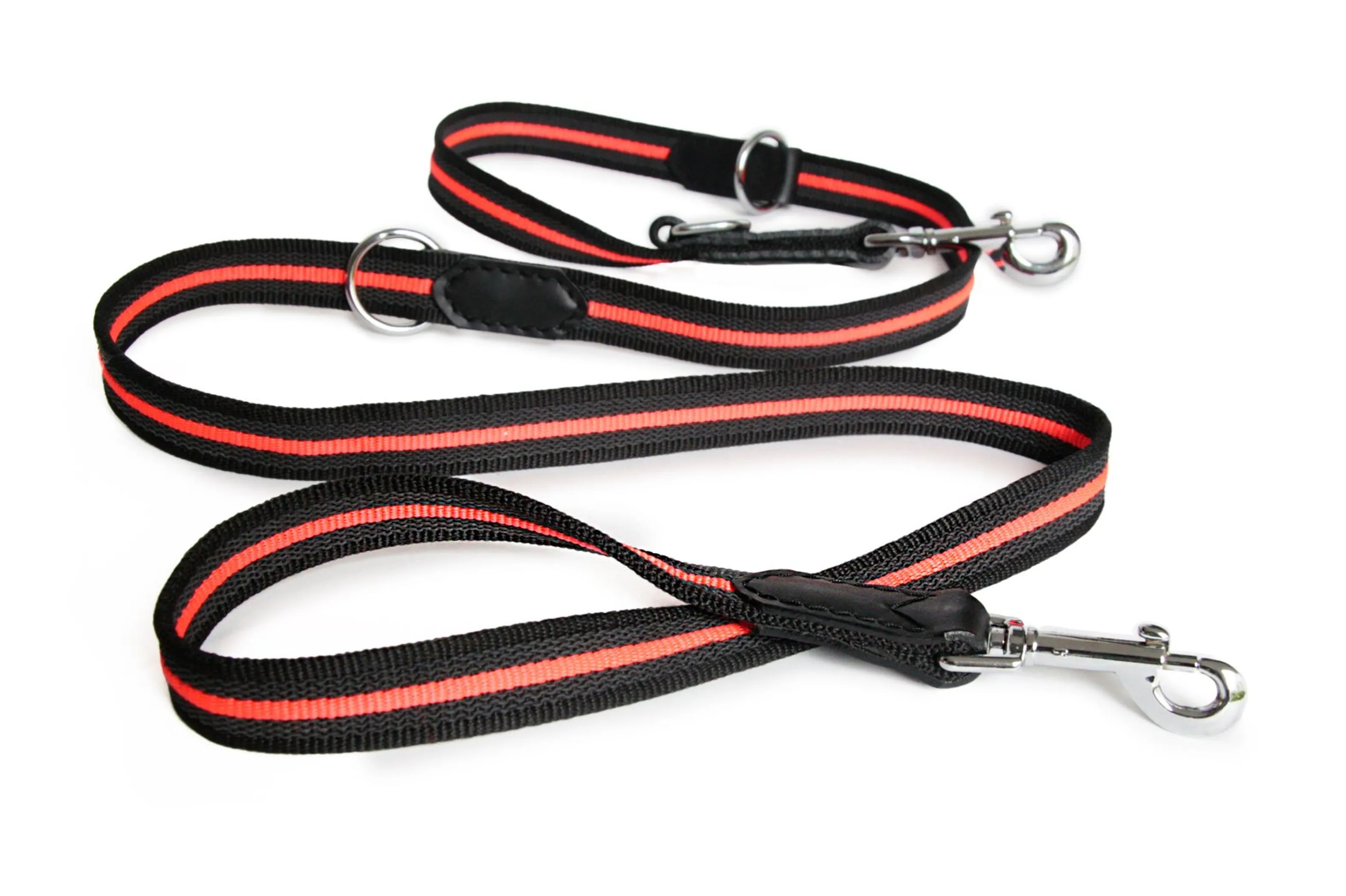 NightWalk Reflective Snap Leash — 6ft High-Visibility Safety Leash