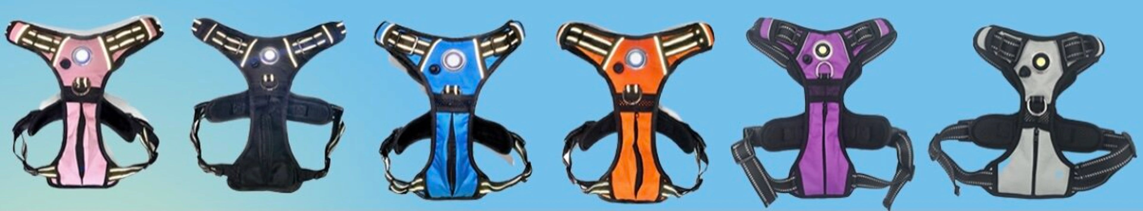 NightWalk LED Dog Harness — Built-In Light for Safe Night Walks