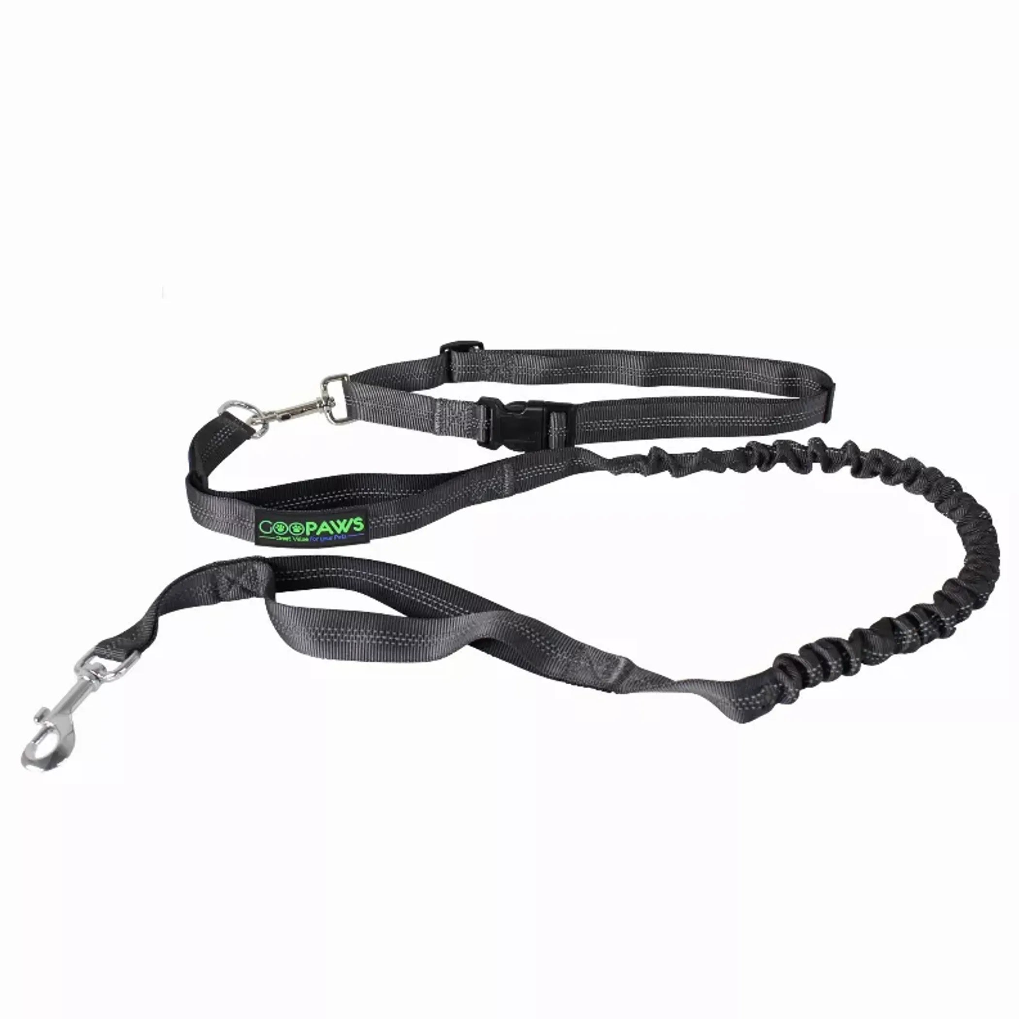 Daily Walk Hands-Free Leash — Adjustable Waist & Shoulder Belt
