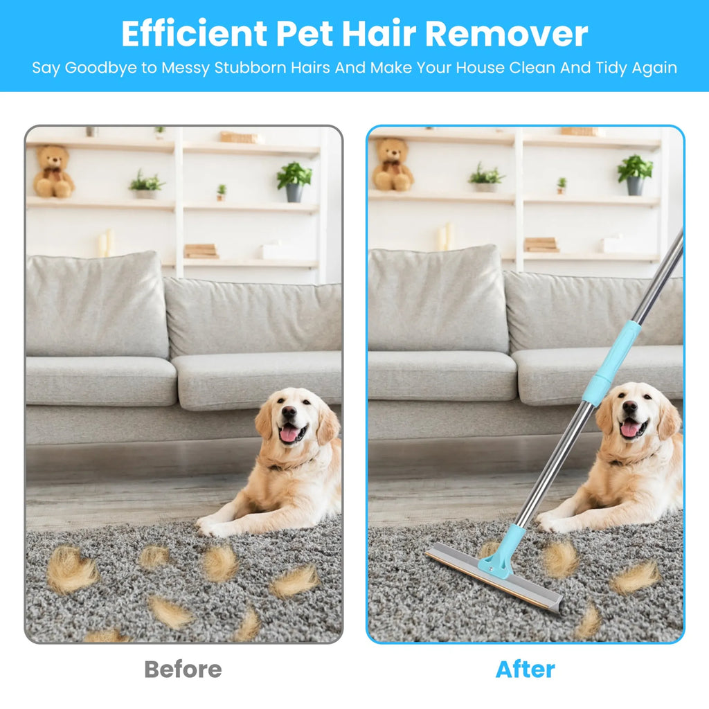 FurFix Pet Hair Removal Rake — Deep Coat Detangling Tool