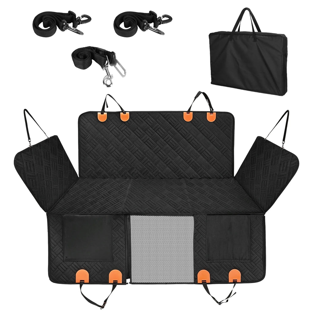 CleanRide Waterproof Dog Seat Cover — Full Back Seat Protection