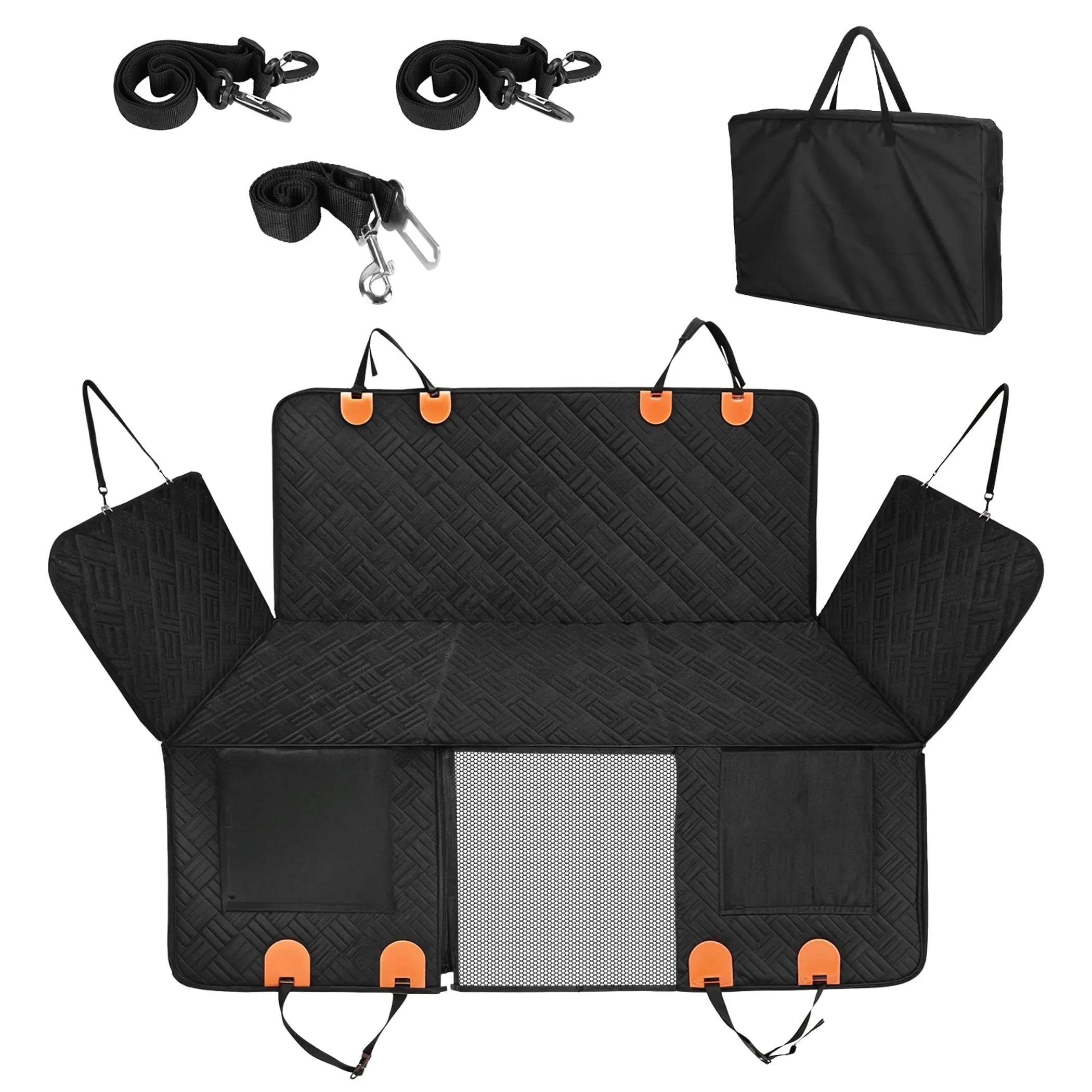 CleanRide Waterproof Dog Seat Cover — Full Back Seat Protection