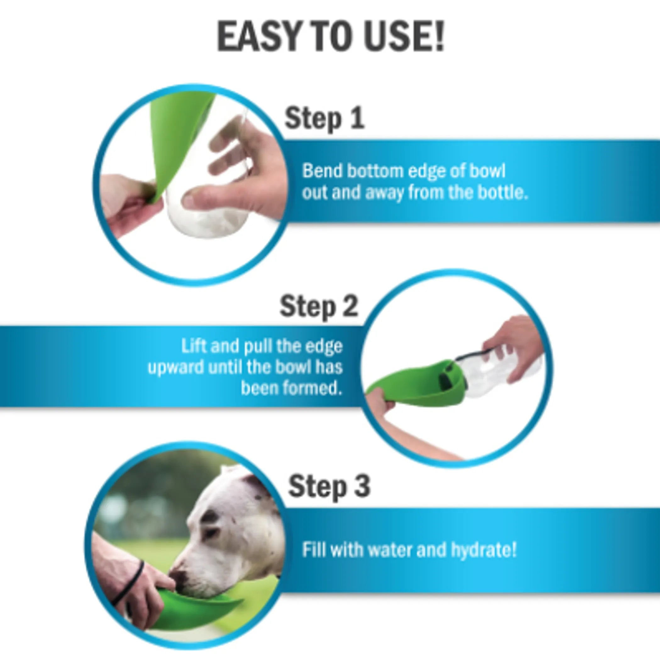 Daily Walk Dog Water Bottle — Portable Leak-Proof Dispenser